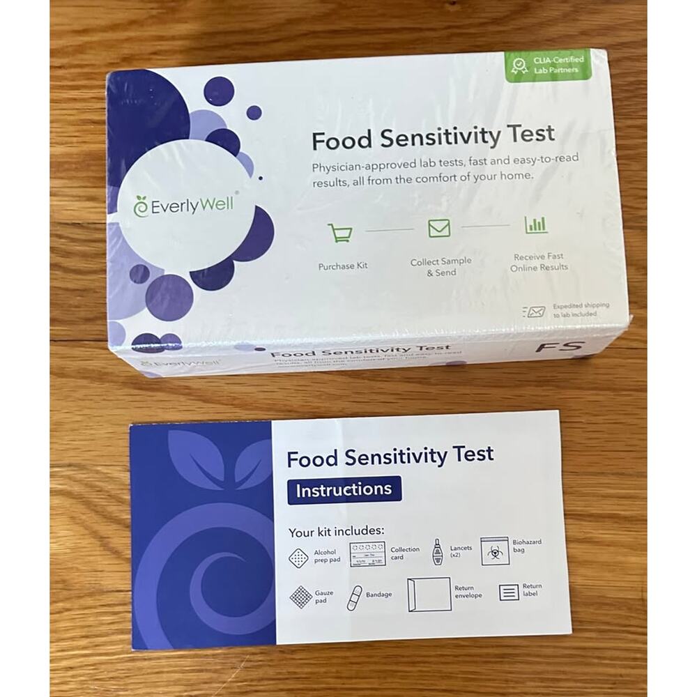 UnOpened EverlyWell Food Sensitivity Test